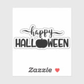 Prettig Halloween t-shirts halloween Sticker (Vel)