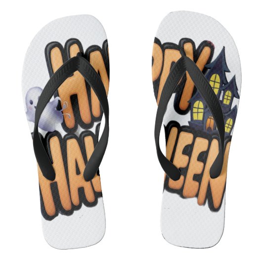 Prettig Halloween Teenslippers (Voetbed)