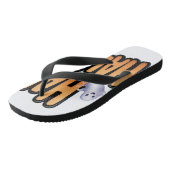 Prettig Halloween Teenslippers (Schuin)