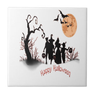 Prettig Halloween Tegeltje