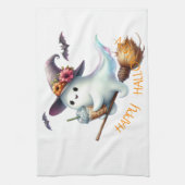 Prettig Halloween Theedoek (Verticaal)
