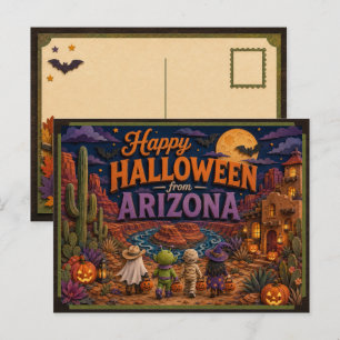 Prettig Halloween van Arizona Kids Briefkaart