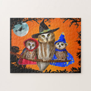 PRETTIG HALLOWEEN VAN DE UIL VAN ONZE TIJD! LEGPUZZEL