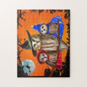 PRETTIG HALLOWEEN VAN DE UIL VAN ONZE TIJD! LEGPUZZEL (Verticaal)