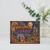 Prettig Halloween van Idaho Kids Briefkaart (Staand voorkant)