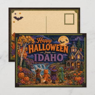 Prettig Halloween van Idaho Kids Briefkaart