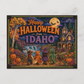 Prettig Halloween van Idaho Kids Briefkaart (Voorkant)