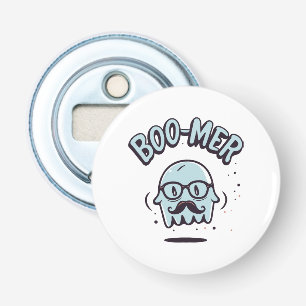 Prettig Halloween van je favoriete Boomer! Button Flesopener