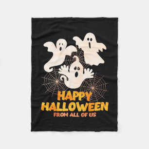 Prettig Halloween van ons allemaal Fleece Deken