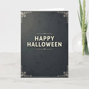 Prettig Halloween Vintage Kaart