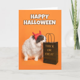 Prettig Halloween voor elke kat in verkleedkostuum Feestdagen Kaart