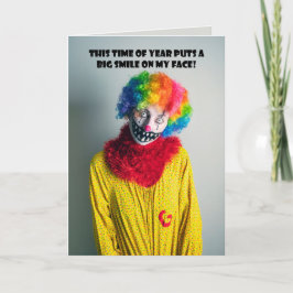 Prettig Halloween voor iedereen Griezelfiguur met  Feestdagen Kaart