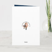 Prettig Halloween Voor Iedereen Griezige Schedel F Feestdagen Kaart (Achterkant)