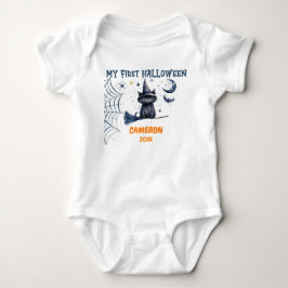 Prettig Halloween Waterverf Romper