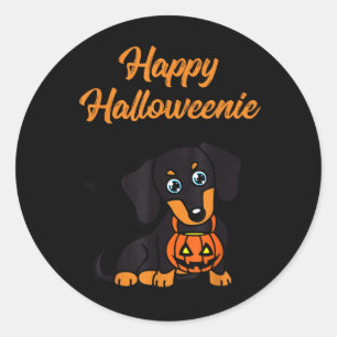 Prettig Halloweentje Ronde Sticker