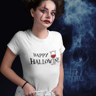 Prettig Hallowine Halloween grapjes T-shirt