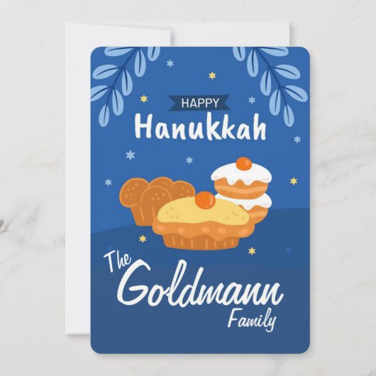 Prettig Hanukka-feest Kaart (Voorkant)