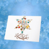 Prettig Hanukka-feest Kaart