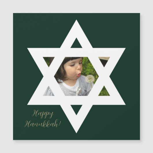 Prettig Hanukka Foto (Voorkant)