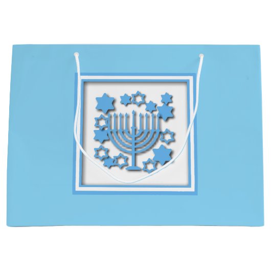 Prettig Hanukka Groot Cadeauzakje (Voorkant)