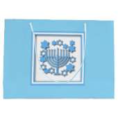 Prettig Hanukka Groot Cadeauzakje (Achterkant)
