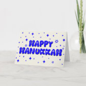 Prettig Hanukka Kaart (Voorkant)