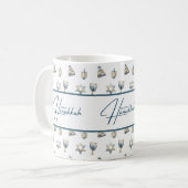 Prettig Hanukka Koffiemok (Voorkant links)