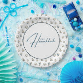 Prettig Hanukka Papieren Bordje (Feest)