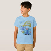 Prettig hanukka t-shirt (Voorkant volledig)