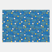 Prettig Hanukkafeest Inpakpapier Vel (Voorkant 3)