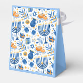 Prettig Hanukkah Bedankdoosjes (Achterkant)