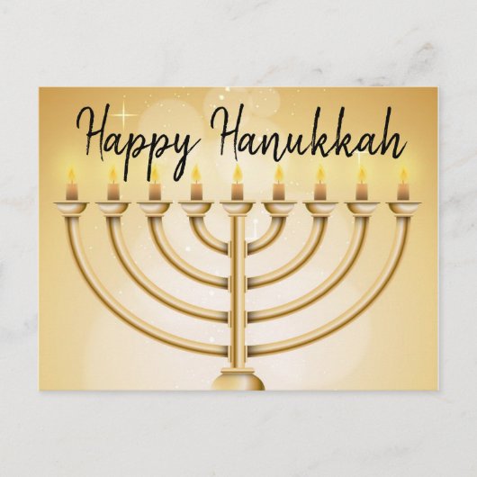 Prettig Hanukkah Briefkaart (Voorkant)