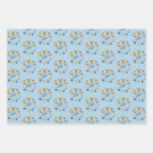 Prettig Hanukkah Cute Gemengde Kleur Inpakpapier Vel (Voorkant)