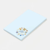 Prettig Hanukkah Cute Post-it® Notes (Schuin)
