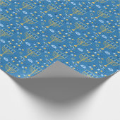 Prettig Hanukkah Inpakpapier (Hoek)
