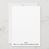 Prettig Hanukkah Kerstkaart (Achterkant)