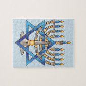 Prettig Hanukkah Legpuzzel (Horizontaal)