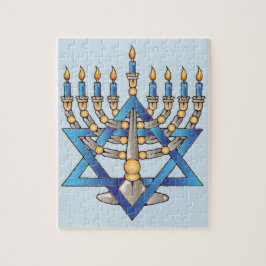 Prettig Hanukkah Legpuzzel