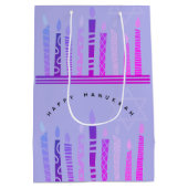 Prettig Hanukkah Medium Cadeauzakje (Achterkant)
