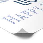 Prettig Hanukkah Poster (Hoek)