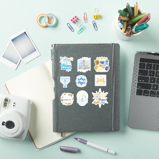 Prettig Hanukkah Sticker (iPad Cover)