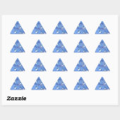 Prettig Hanukkah Vallende sterren en Dreidels Sticker (Vel)