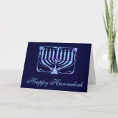 Prettig Hanukra Feestdagen Kaart (Voorkant)