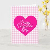 Prettig hart Valentijnsdag Vakantie Kaart (Gele Bloem)