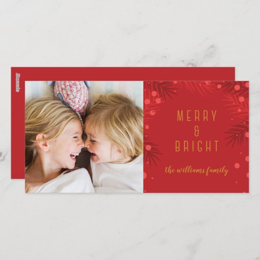 Prettig & Helder | Kerstkaart (Voorkant / Achterkant)