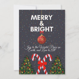"Prettig & Helder Vrolijk Kerstkaart" Feestdagenkaart