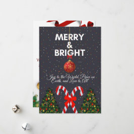"Prettig & Helder Vrolijk Kerstkaart" Feestdagenkaart