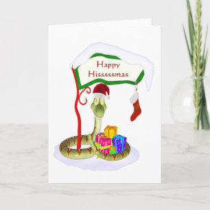 Prettig Hissigkerstfeest Feestdagen Kaart