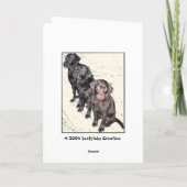 Prettig Hockeyloos Kerstfeest (vanaf 2004) Feestdagen Kaart (Achterkant)