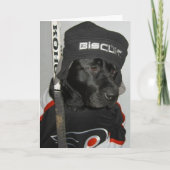 Prettig Hockeyloos Kerstfeest (vanaf 2004) Feestdagen Kaart (Voorkant)